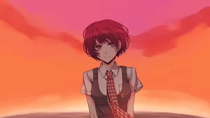 A Colorful Cast Of Characters Ready To Fight Despair In Danganronpa 2: Goodbye Despair Wallpaper