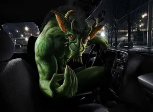 A Creative Take On A Cool Monster Wallpaper