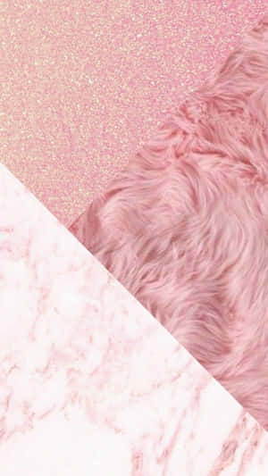 A Dainty And Pretty Pink Rose Gold Background. Wallpaper