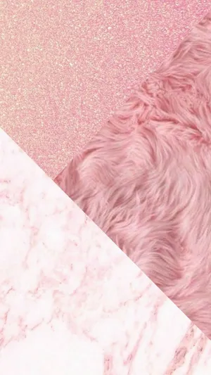 A Dainty And Pretty Pink Rose Gold Background. Wallpaper