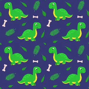 A Dinosaur Gets Silly With A Party Hat Wallpaper