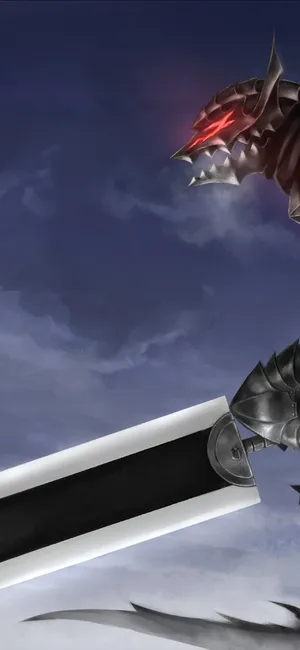 A Dragon With A Sword In Its Hand Wallpaper