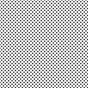 A Elegant Look Of Black Polka Dot Pattern Wallpaper