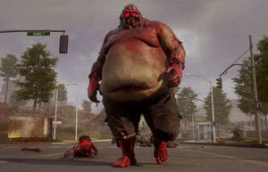 A Fearsome Giant Zombie On The Rampage In State Of Decay 2 Wallpaper