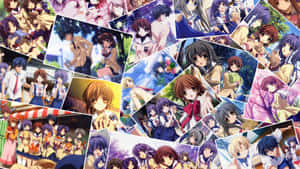 A Fusion Of Your Favorite Anime Characters Wallpaper