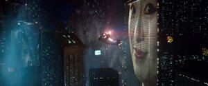 A Futuristic Cityscape, The World Of Blade Runner Wallpaper