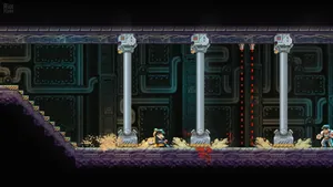 A Game With A Man And A Woman In A Dark Room Wallpaper