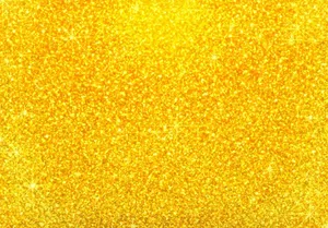 A Golden Glitter Background With Stars Wallpaper