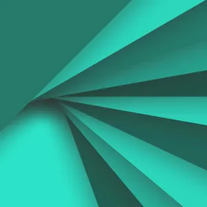 A Green Abstract Background With A Curved Shape Wallpaper