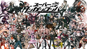 A Group Of Anime Characters In A Group Wallpaper