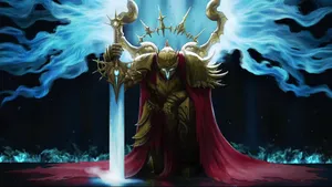 A Guardian Angel Watching Over Us Wallpaper