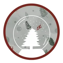 A Jolly Christmas Atmosphere Wallpaper