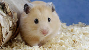 A Little Hamster Pauses To Look Around Wallpaper