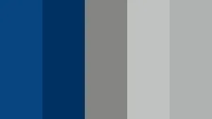 A Majestic Night Sky Radiant With Hues Of Blue And Silver Wallpaper