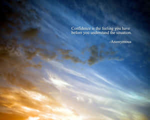 A Man Displaying Confidence Wallpaper