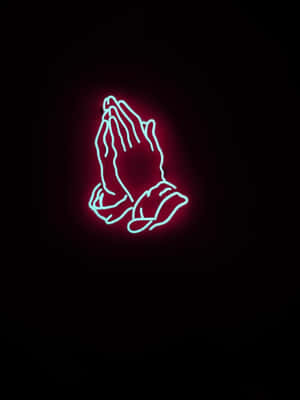 A Man In Prayer Wallpaper