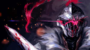 A Man With A Sword And Bloody Eyes Wallpaper