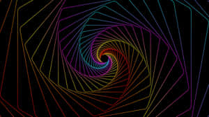 A Mesmerizing Swirl Of Colors Wallpaper