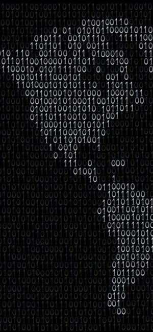 A Modern Tech-savvy Coder Coding On A Sleek Iphone Screen. Wallpaper