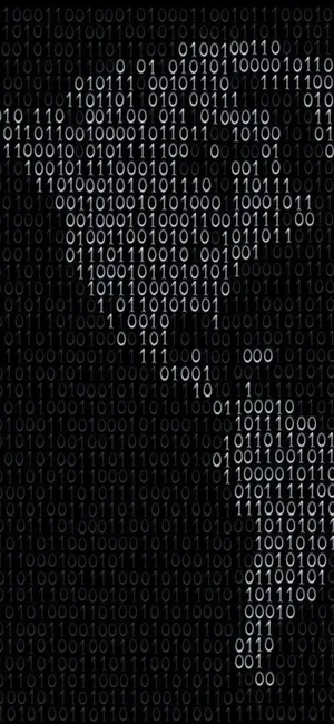 A Modern Tech-savvy Coder Coding On A Sleek Iphone Screen. Wallpaper