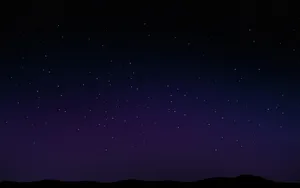 A Mystical Night Sky Filled With Stars. Wallpaper