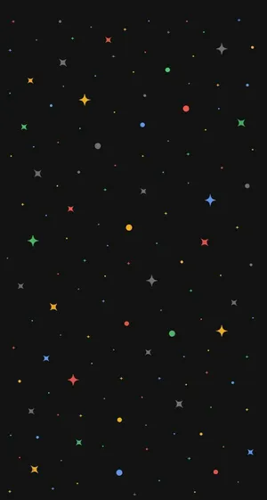 A Night Sky Lit Up With Twinkling Stars. Wallpaper