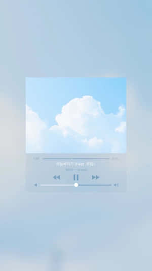 A Pastel Blue Solid Background, Perfect For Artistic Projects Wallpaper