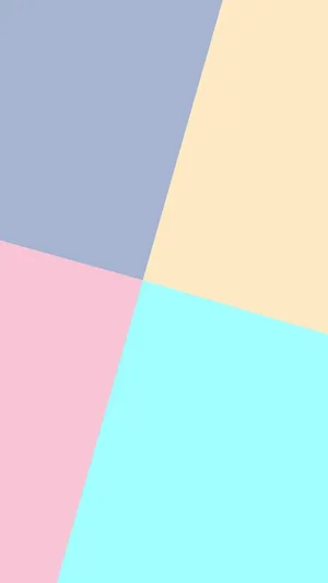 A Pastel Colored Background With A Triangle Shape Wallpaper