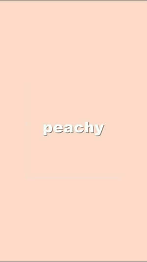 A Pastel Peach Oasis - Relax And Rejuvenate Wallpaper