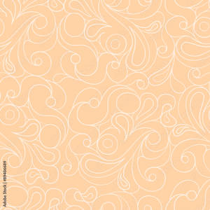 A Peaceful And Calming Beige Pastel Landscape Wallpaper