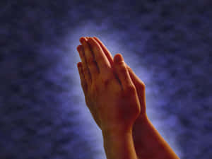 A Picture Of Praying Hands Wallpaper