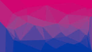 A Pink And Blue Background With Triangles Wallpaper