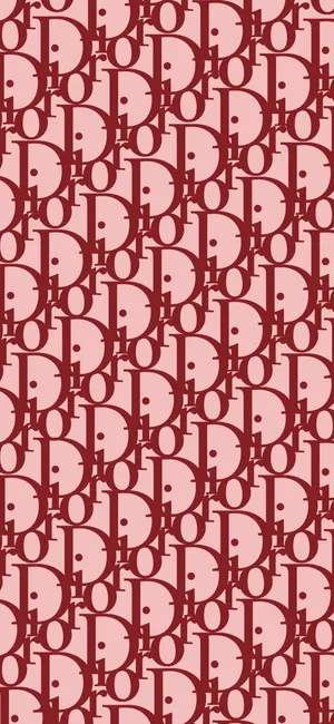 A Pink And Red Pattern With A Large Number Of Letters Wallpaper