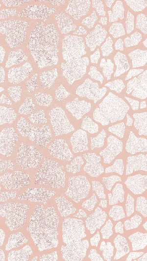 A Pink And White Pattern With Stones Wallpaper