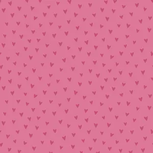 A Pink Background With Hearts On It Wallpaper
