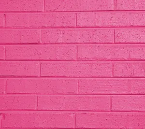 A Pink Brick Wall Wallpaper