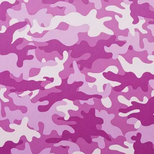 A Pink Camouflage Fabric With White And Pink Designs Wallpaper