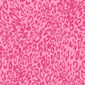 A Pink Leopard Print Pattern Wallpaper