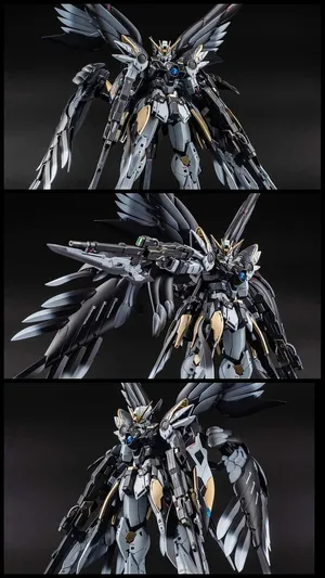 A Powerful Mobile Suit From Gundam Wing Wallpaper