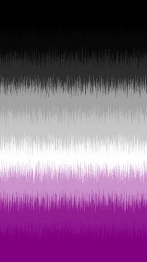 A Purple And Black Wave Pattern With White And Black Lines Wallpaper