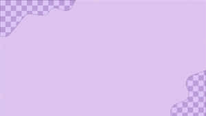 A Purple Checkered Background With A Square Shape Wallpaper