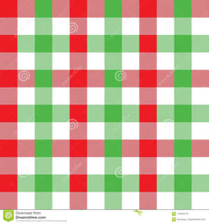 A Red And Green Gingham Tablecloth Stock Image Wallpaper