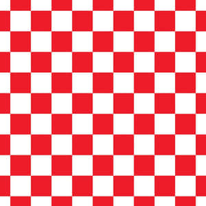 A Red And White Checkered Pattern Wallpaper