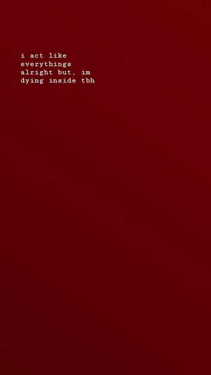 A Red Background With A Red Text Wallpaper