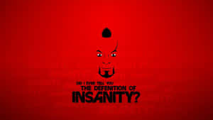 A Red Background With The Words Do The Repetition Of Insanity? Wallpaper