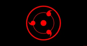 A Red Circle With A Red Circle In The Middle Wallpaper