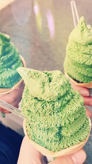 A Refreshing Cup Of Matcha Tea Wallpaper