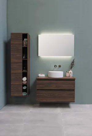 A Relaxing Modern Bathroom Wallpaper