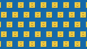 A Roblox Noob Out On An Adventure Wallpaper