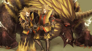 A Scary Monster Lurking In The Shadows Wallpaper